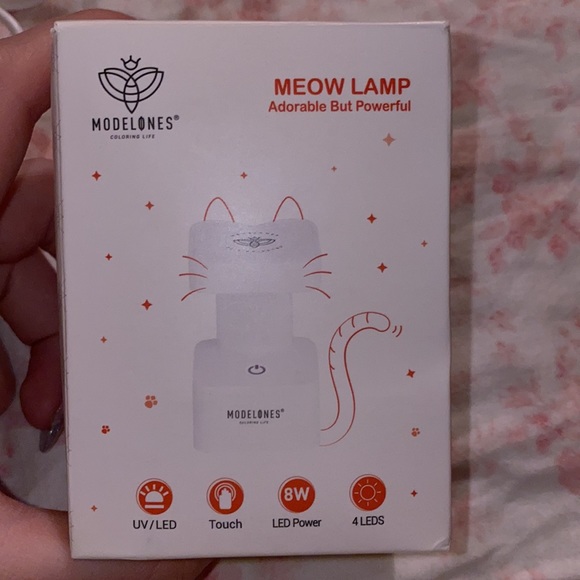 Modelones cat shaped nail LED/UV lamp - Picture 3 of 14